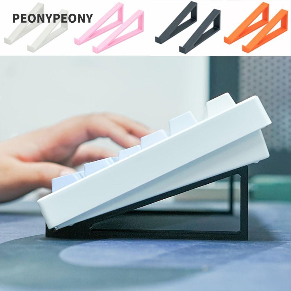 PEONY 1 Par De Riser De Teclado De Computador , Acessórios Suporte Elevado Portátil , De Monitor De Plástico