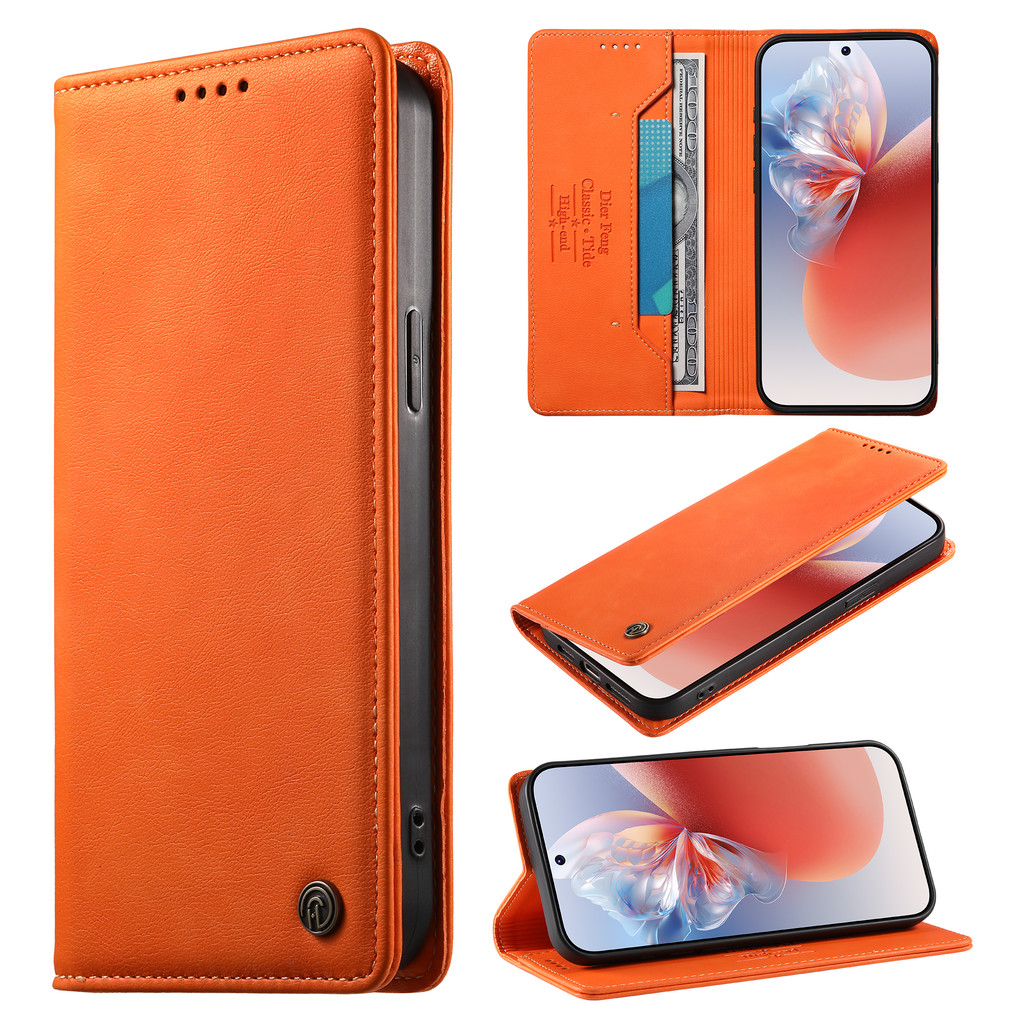 Flip Leather Case For Samsung Galaxy S26 FE S26 Ultra S26 S25/S24 A57 5G A37 5G Wallet Soft PU Leather Card Slot Skin