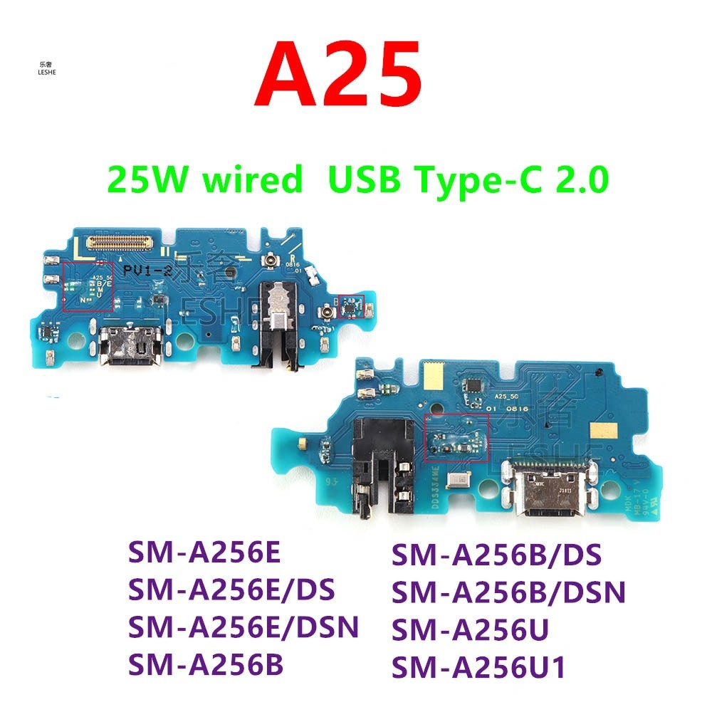 25W USB Tipo-C 2.0 Doca Conector Porta De Carregamento Cabo Flexível Para Samsun