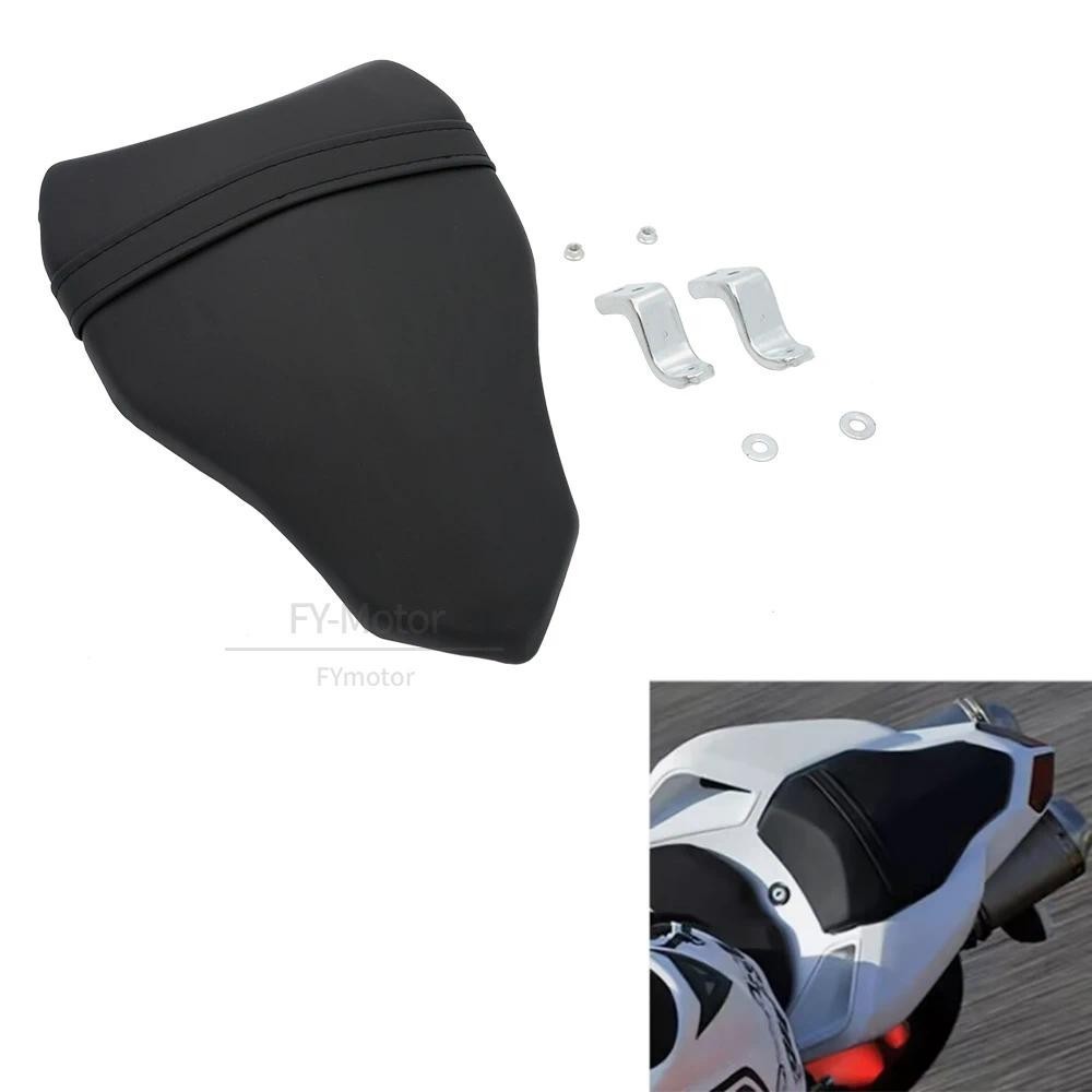 Almofada Preta Para Assento De Passageiro Traseiro De Motocicleta , Capa Adequada Ducati 1198 1098 848 2006-2009 Couro P