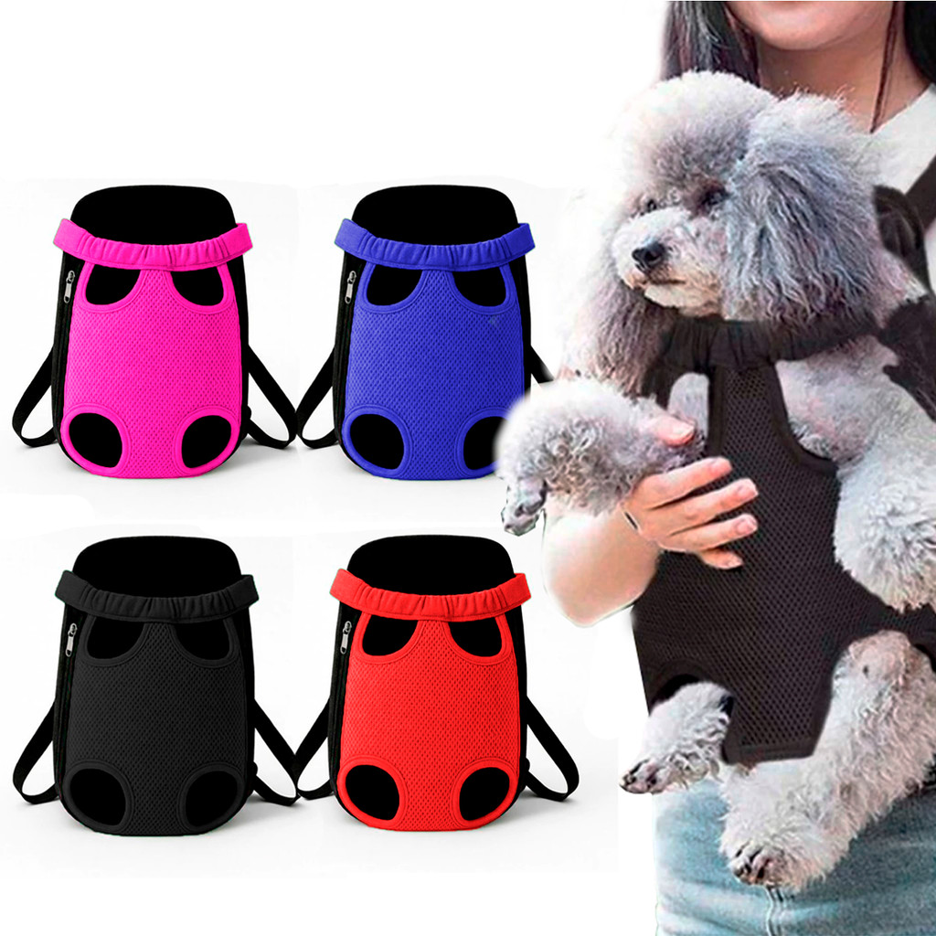 Bolsa Canguru para Cachorro e Gato Transporte Pet Pequeno Porte Reforçada Confortável para Passeio e Viagem
