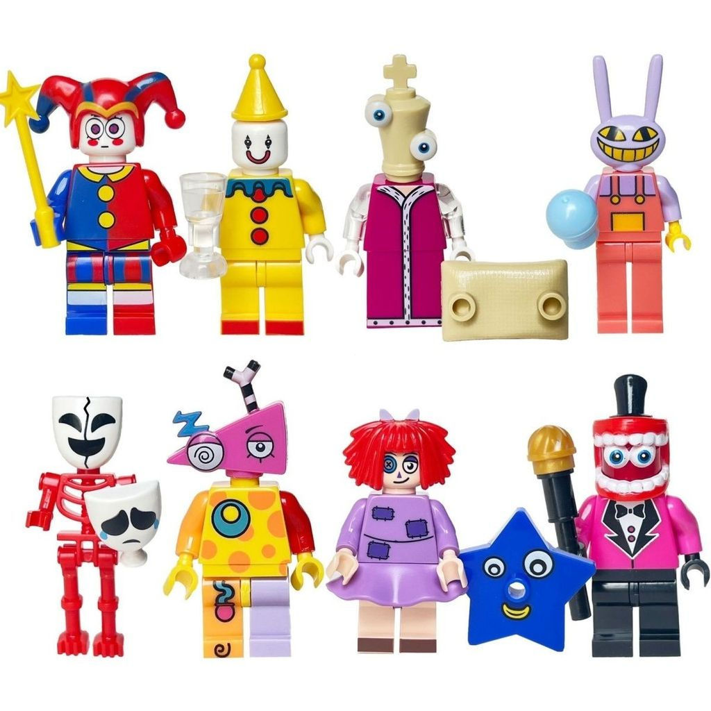 2026 Novos produtos em estoque compatível com blocos digitais Lego Magic Circus compatíveis com blocos digitais Lego Mag