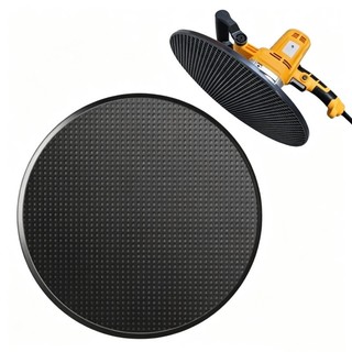 DISCO DE PLÁSTICO COM VELCRO 380MM PARA DESEMPENADEIRA ELÉTRICA PRETO DE REBOCO