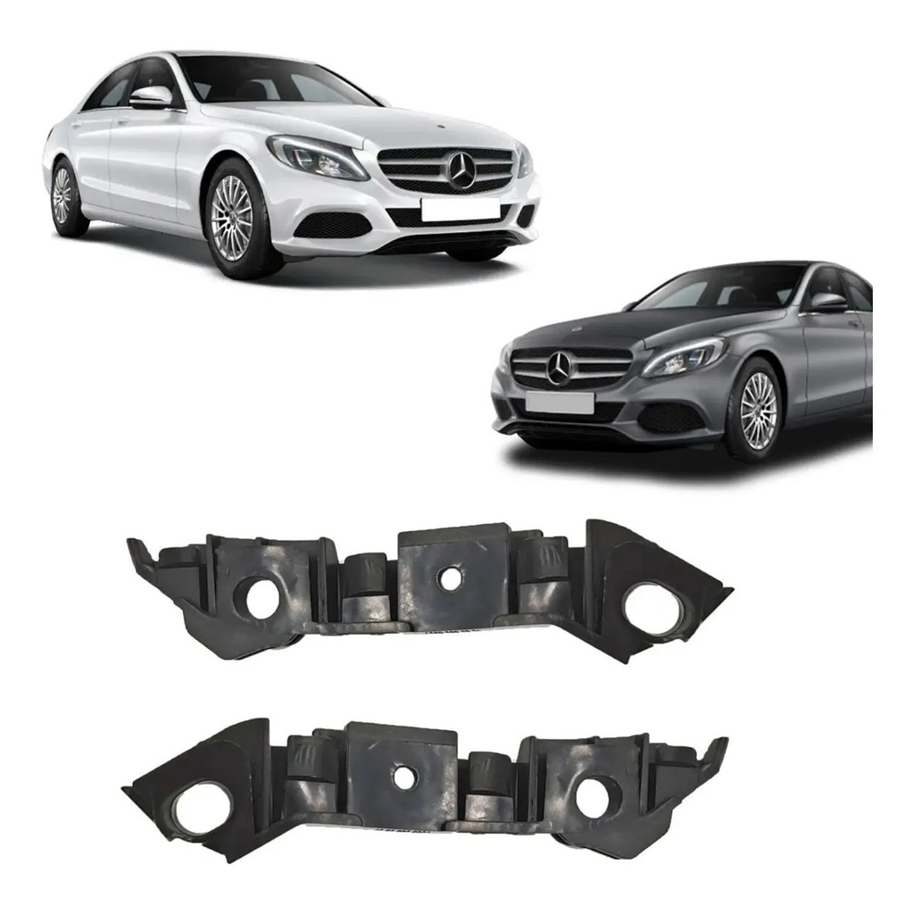 Guia Suporte Parachoque Dianteiro Mercedes C180 C200 C250 2015 2016 17 2018 A2058850921 A2058850821