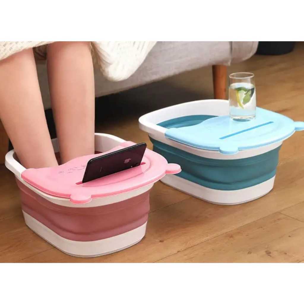 Bacia para os pés com massageador [ NÃO É ELÉTRICO ]