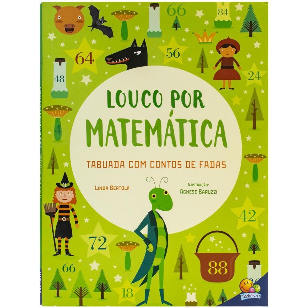 Livro Louco por Matemática: Tabuada com Contos - TodoLivro
