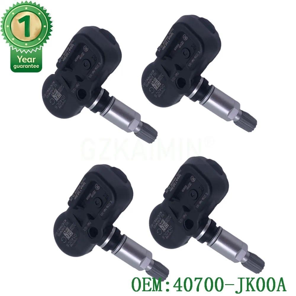 Sensor De Pressão Dos Pneus 4X TPMS Para NISSAN 370Z CUBE JUKE MURANO ROGUE INFINITI OEM 40700-JK00A JK00B JK00C JK00Dau