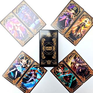 2026 novo estilo anime tarô baralho anime tarô 78 Witt série Casual cartas de jogo de tabuleiro20260904