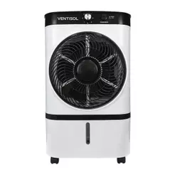 Climatizador de Ar Ventisol CLI09-02 9 Litros - 3 Velocidades, Filtro Colmeia, Branco/Preto