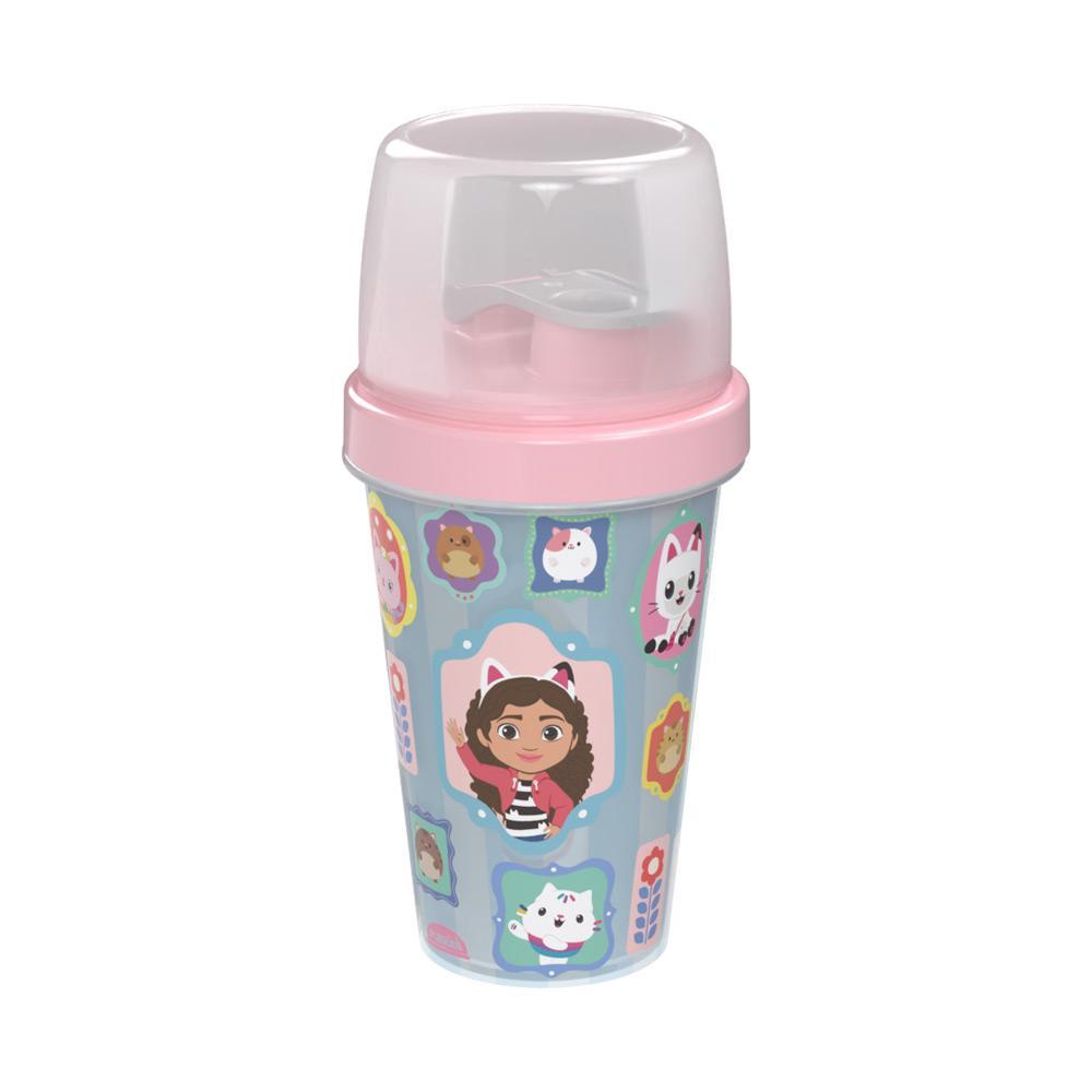 Mini Shakeira Casa Magica da Gabby 320 ml Garrafa Plasútil