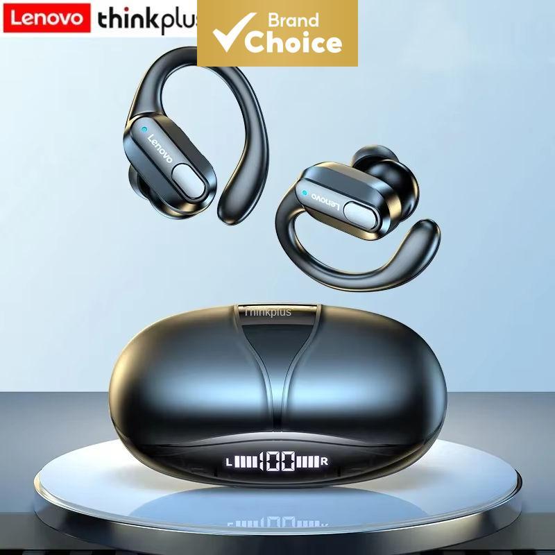Fones de ouvido Lenovo XT80 TWS sem fio Bluetooth, fones auriculares com gancho, som HiFi estéreo, cancelamento de ruído