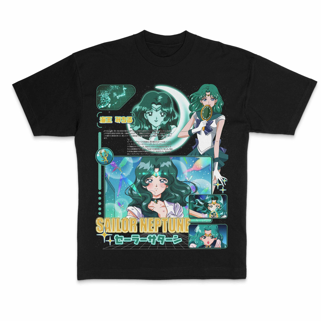 Camiseta Masculina Estampa Anime Personagens Femininas Moderna Confortável Atemporal Tema Fantasia Casual