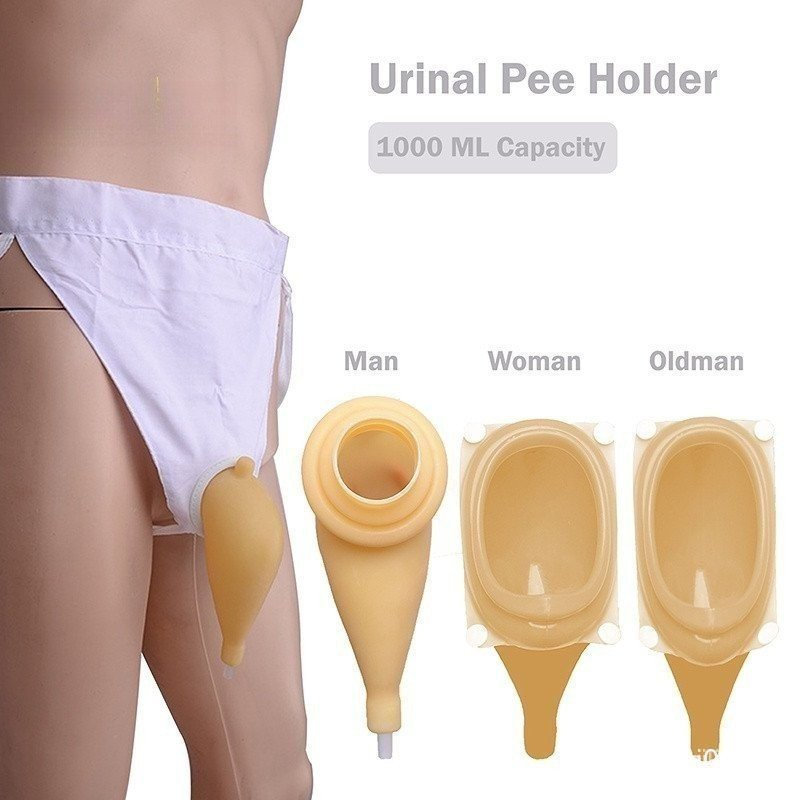 RDLN [FunfasterB] Saco coletor de urina reutilizável para mulheres, para casos de incontinência urinária [Novo]
