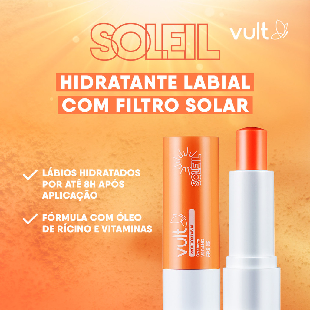 Balm Labial Cranberry FPS 15 Vult Soleil 3,6g · foto 2