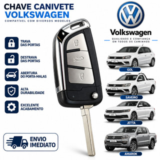 Carcaça Adaptação Canivete Gol Jetta Amarok Saveiro Fox Voyage Up Bora Polo Passat