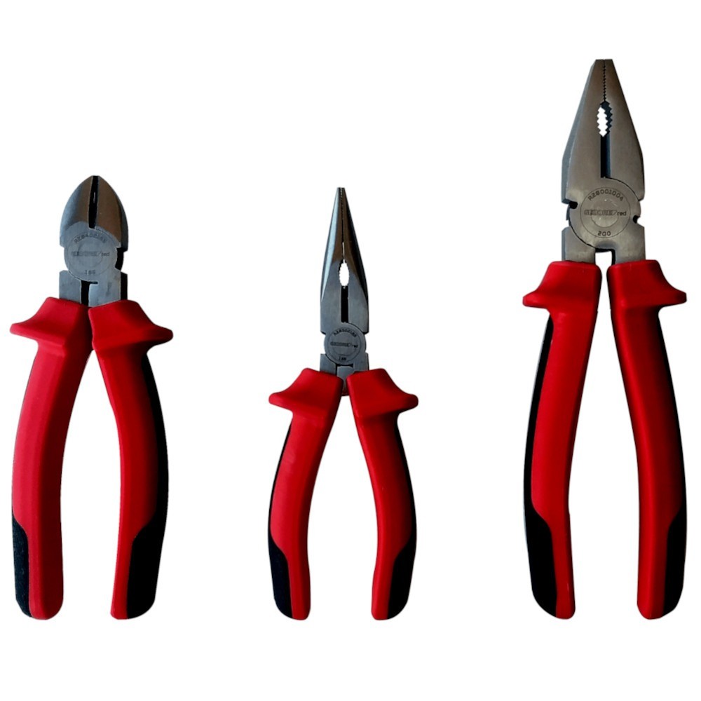 Conjunto de alicates com 3 peças R28001004 - Gedore Red