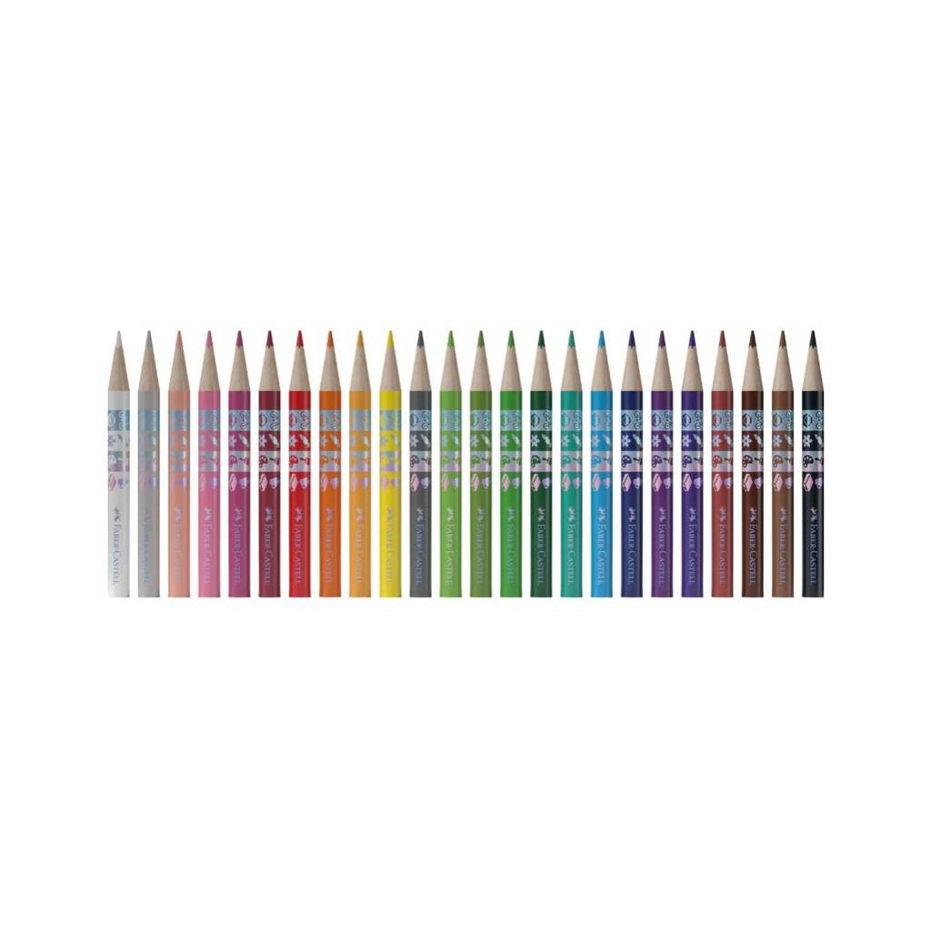 Lápis de cor mini Cute Farmy 24 cores 212020 Faber-Castell · foto 2