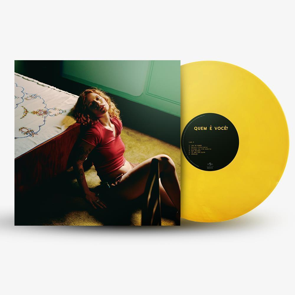 Vinil Carol Biazin - Quem é Você? (Amarelo)