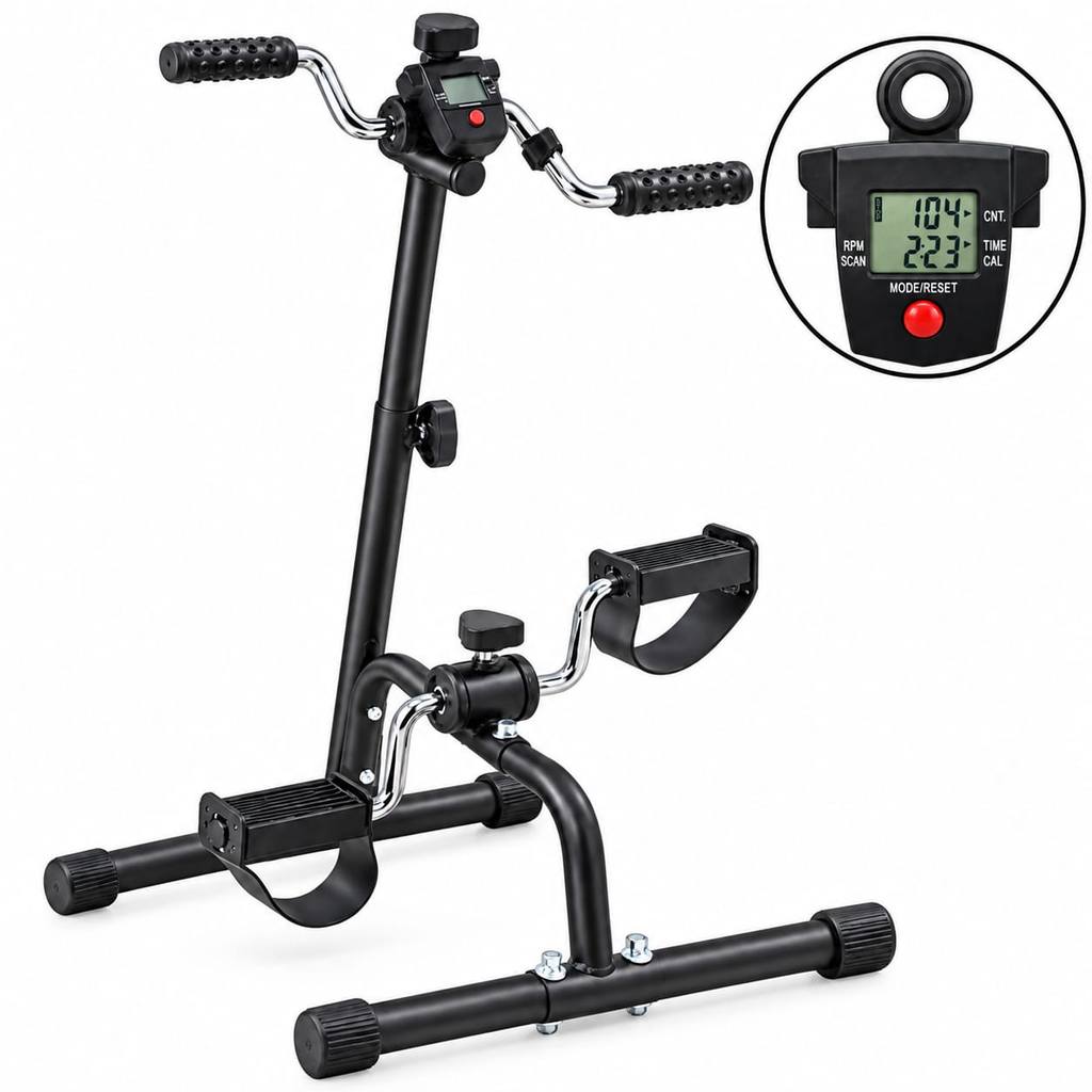 Mini Bicicleta Ergométrica Exercícios Pernas E Braços