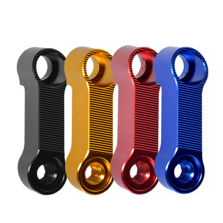 Acessórios para retrovisor de motocicleta e veículo elétrico: suporte de extensão para deslocamento frontal, base de ext