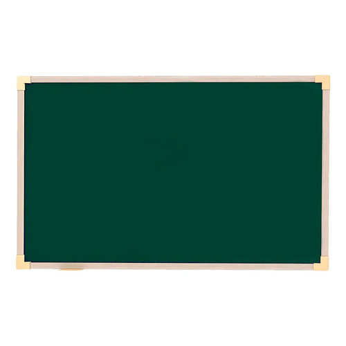 70x50 Quadro Verde Moldura Cor Carvalho Soft Prime Stalo Lousa De Giz Escolar