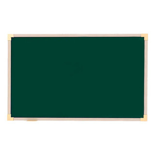 70x50 Quadro Verde Moldura Cor Carvalho Soft Prime Stalo Lousa De Giz Escolar
