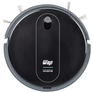 Robô Aspirador de Pó Wap Robot W96 – Varre, Aspira e Passa Pano, Autonomia até 2h, Antiqueda, Bivolt, Cinza