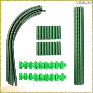 [Elqn] Estufa Para Camas Elevadas-Kit De Arco De Jardim-Plantio De Vegetais-Cobertura De Linha De Fácil Configuração Tec