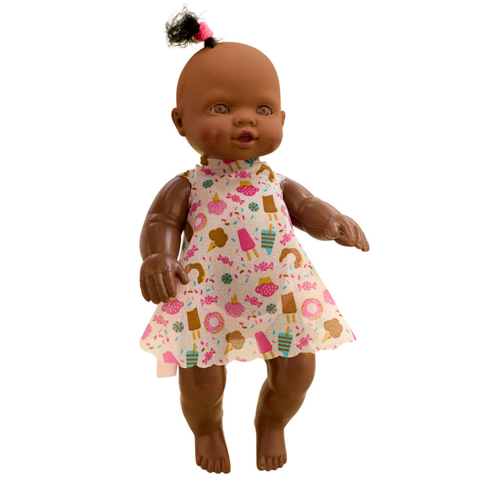 Boneca Lia Passeio Negra Adijomar