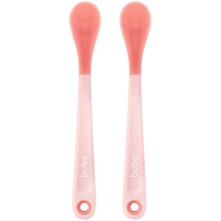 Kit 2 Colheres Termossensíveis Rosa Buba em Oferta na Shopee