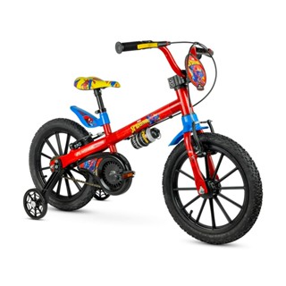 Bicicleta Infantil Aro 16 Homem-Aranha 02 Herói Vingadores Marvel Nathor - 101250160007 em Oferta na Shopee