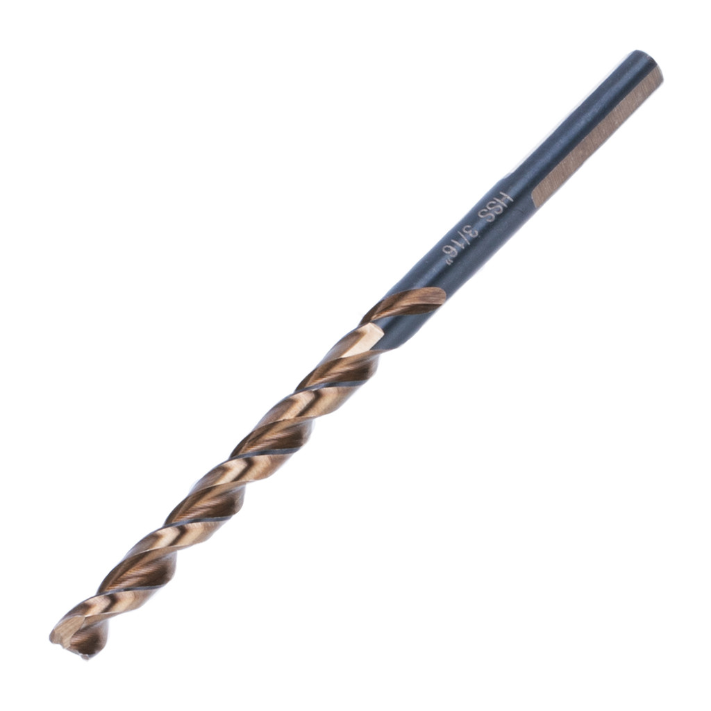 BROCA ACO RAPIDO PROFISSIONAL, INDUSTRIAL, PARA METAL, 3/16 X 86MM, ACO M2, 1PC // GROSS