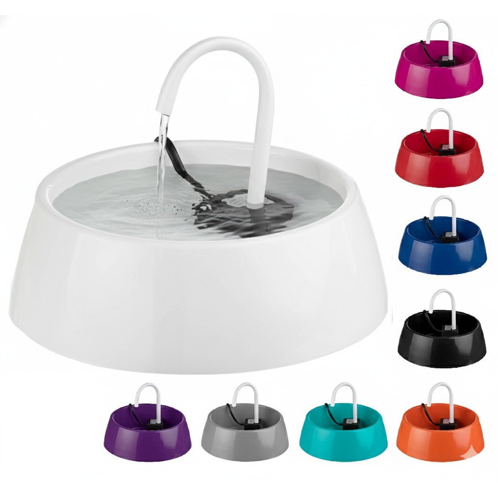 Bebedouro Fonte De Água Cascata Gato Cachorro Branco em Oferta na Shopee