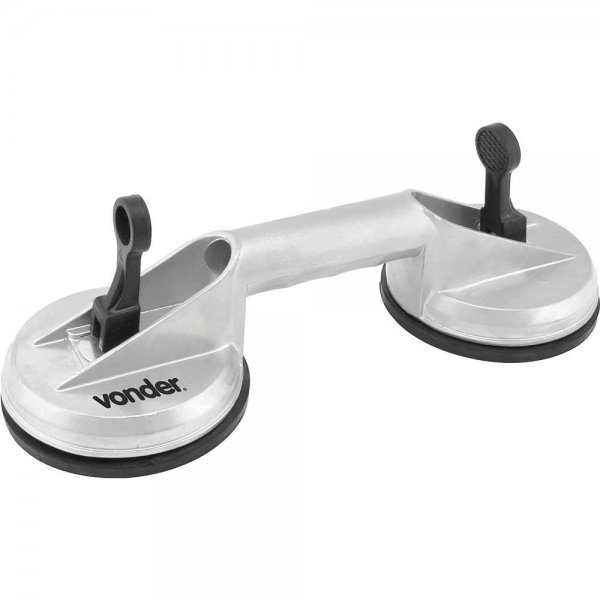 Ventosa Dupla 116mm em Alumínio Vonder em Oferta na Shopee