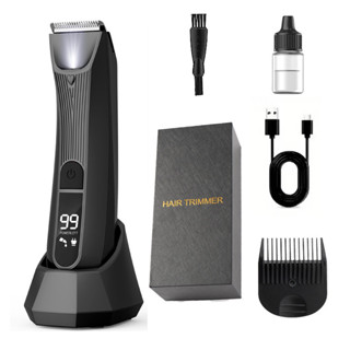 Aparador de Pelos Masculino Recarregável LCD À Prova d’Água — Corpo Inteiro (Axilas, Virilha em Oferta na Shopee