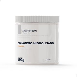 Colágeno Hidrolisado com Vitamina C 200g Nutrition Labs em Oferta na Shopee