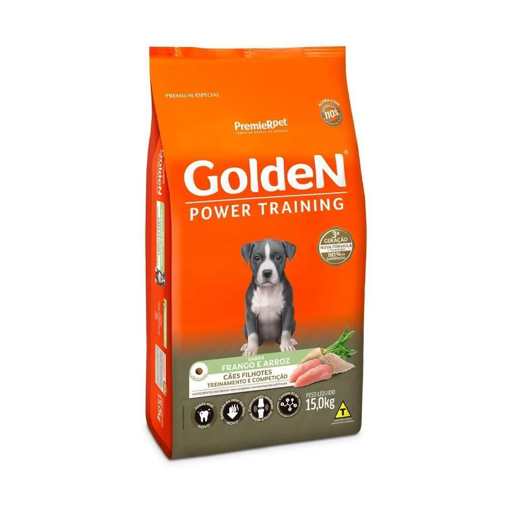 Power Cães Filhotes Training Golden 15Kg em Oferta na Shopee