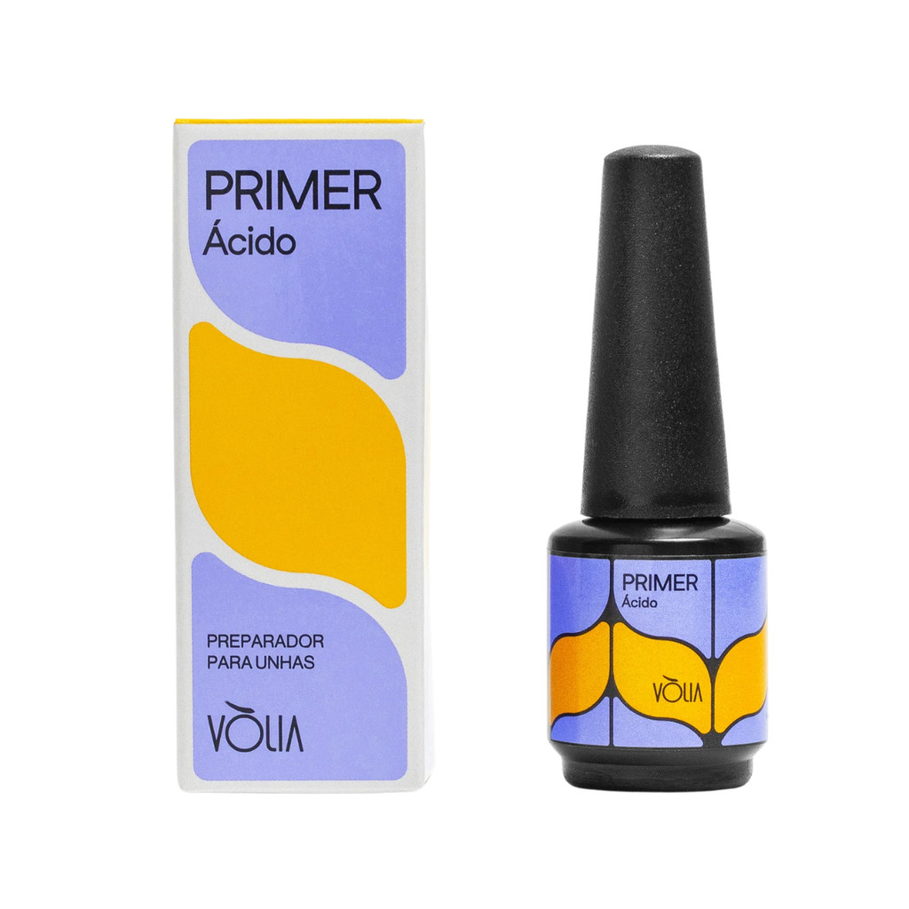 Primer Ácido Vòlia 10ml Aderência Máxima e Resultados Profissionais Alongamento de Unhas