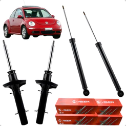 4 Amortecedores Diant E Tras Beetle 2007 2008 2009 2010 2001