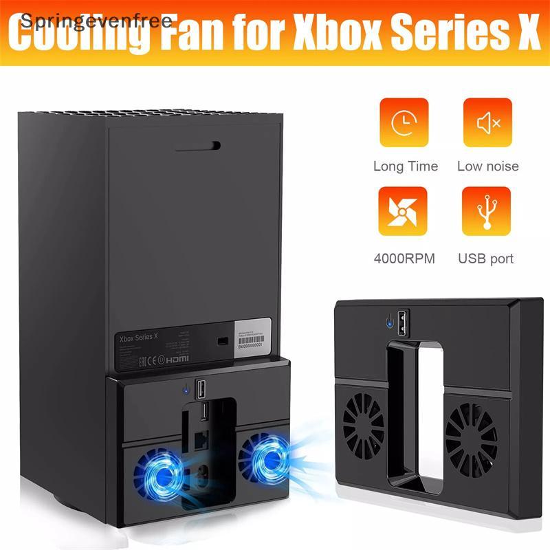 Spe Para Série X Console Ventilador De Refrigeração Doca Estação Fino Suporte Vertical Host Radiador Lateral Jogo Usb FE
