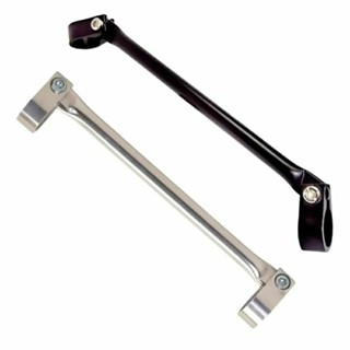 Barra Travessa Barrinha De Guidão Moto Bike Preto/ Polido 190mm/230mm P/Reforçar Guidão em Oferta na Shopee
