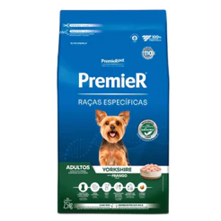 Ração Premier Raças Específicas Yorkshire Cães Adultos Frango 2,5kg