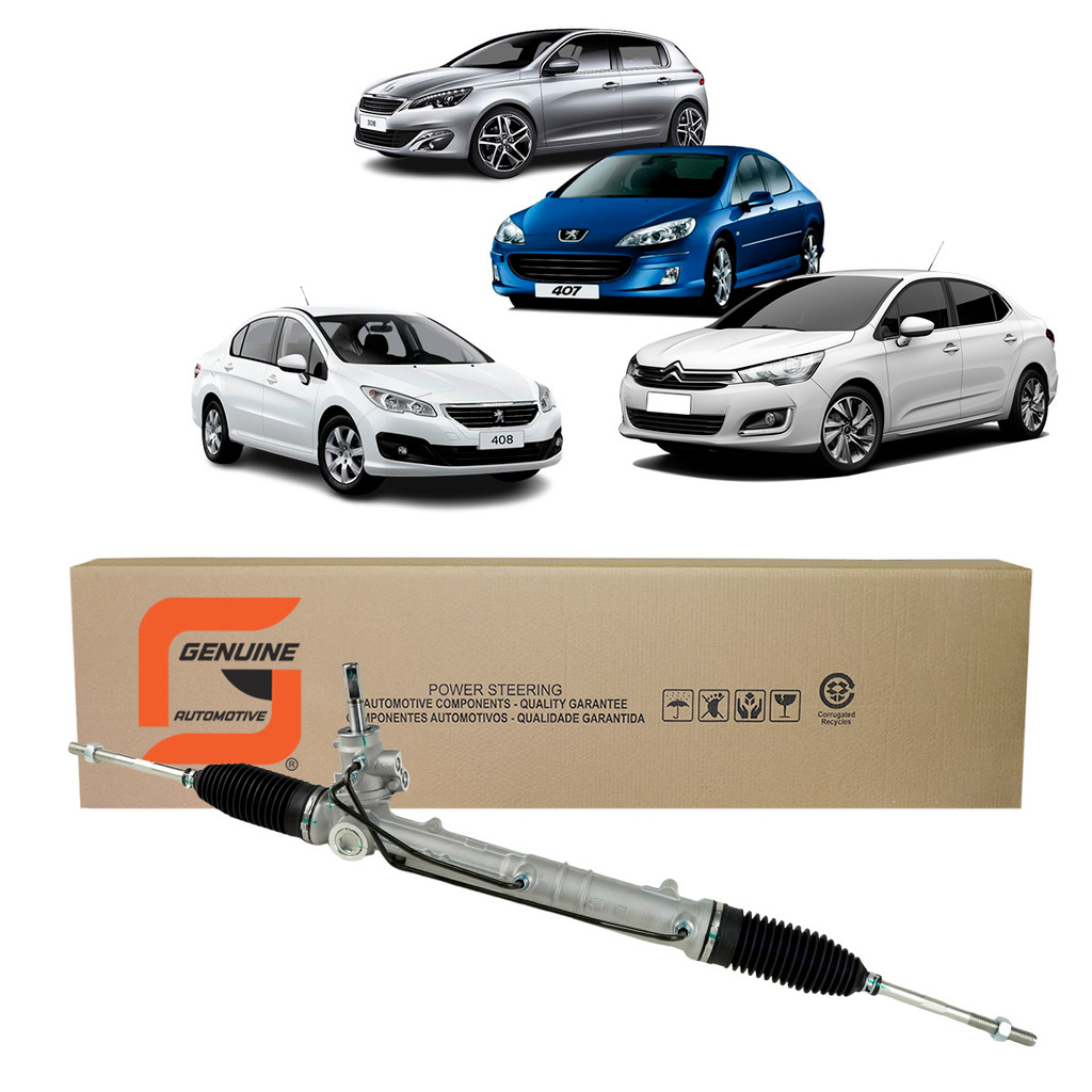 Caixa Direção Hidráulica Peugeot 308 2012 2013 2014 2015 Genuine