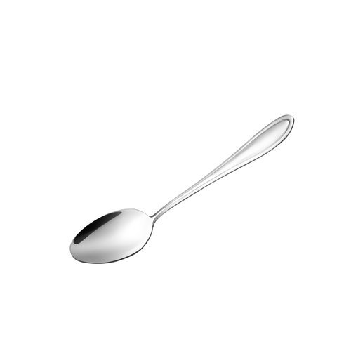 Kit 12 Colheres Sobremesa Inox Duravel Design Moderno Mesa Posta Uso Diario