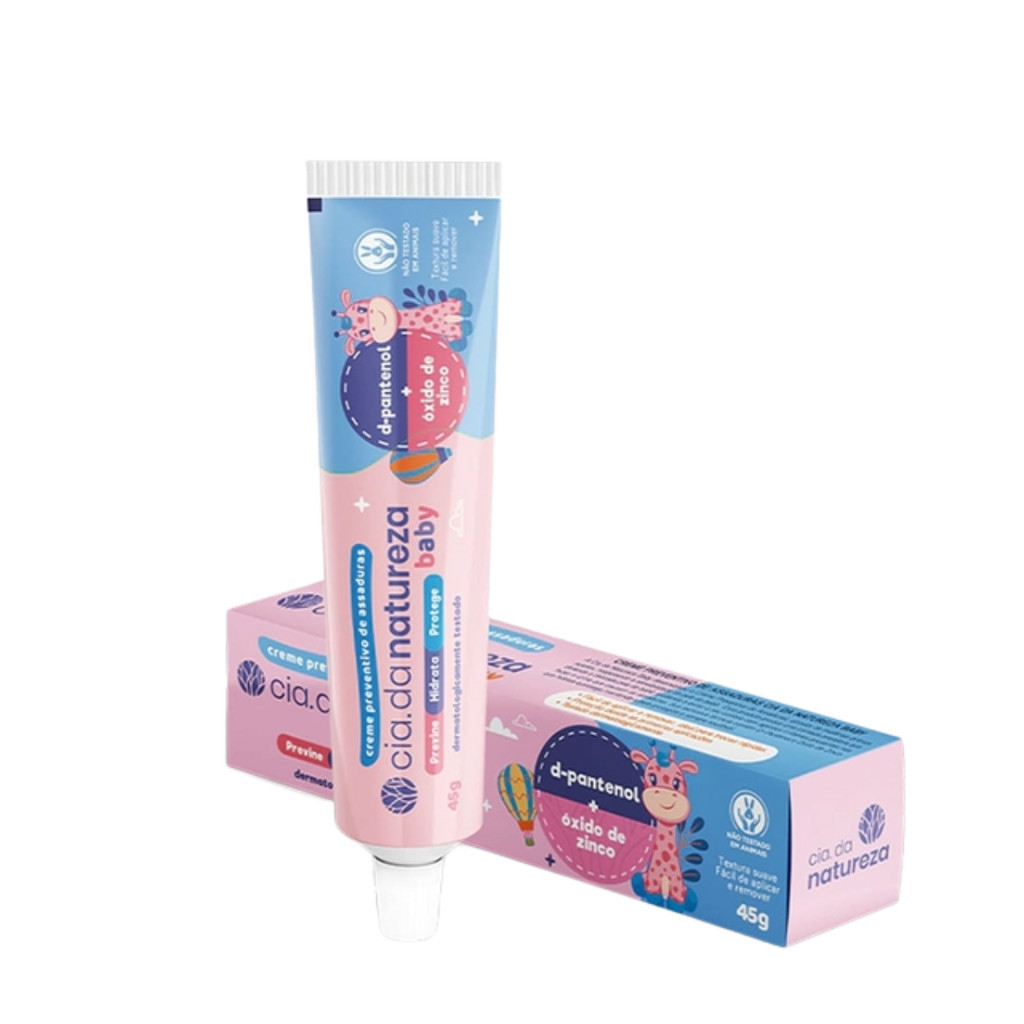 Cia da Natureza Creme de Assaduras 45g em Oferta na Shopee