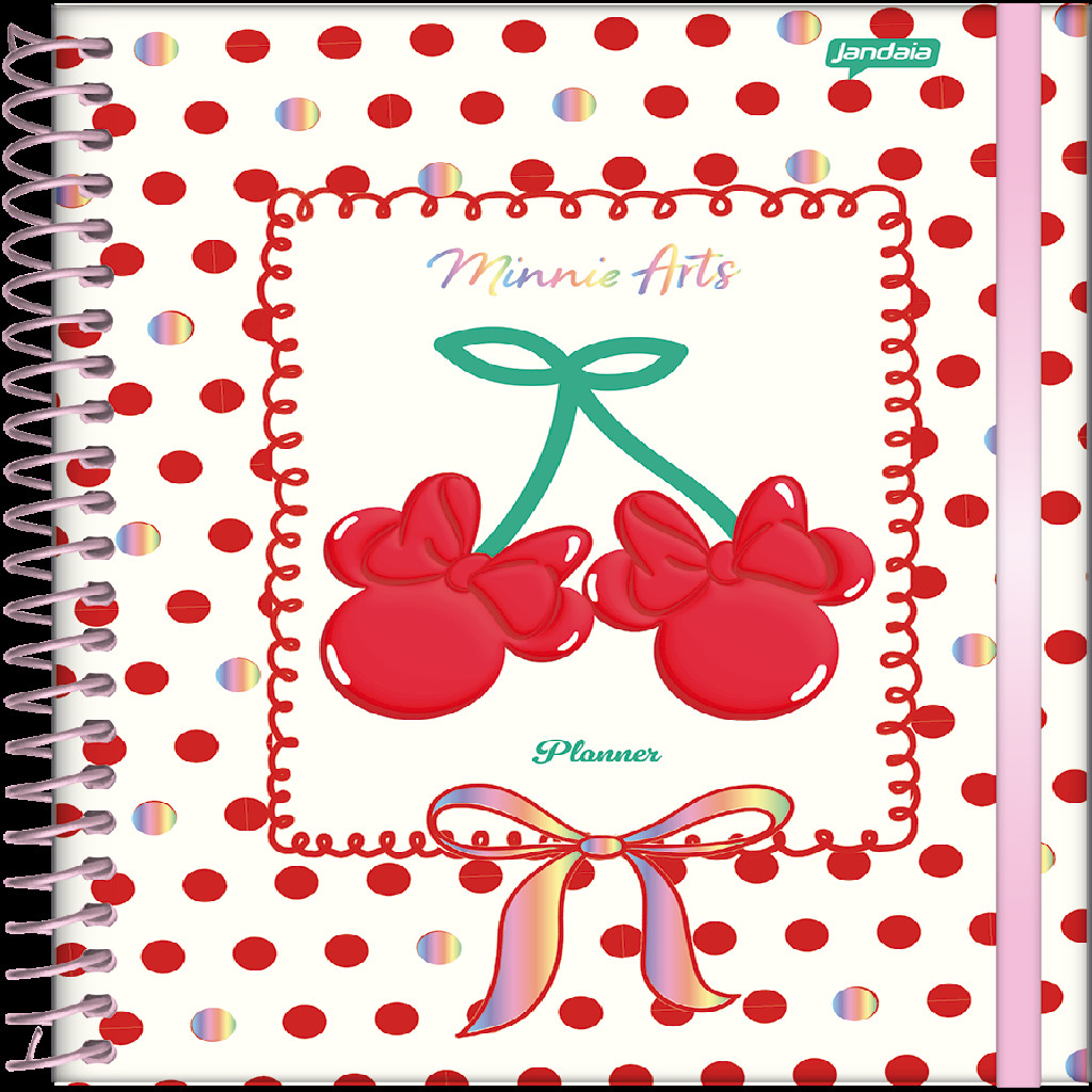 Agenda Planner 2026 160Pgs Minnie Arts – 1 Unidade Sortida