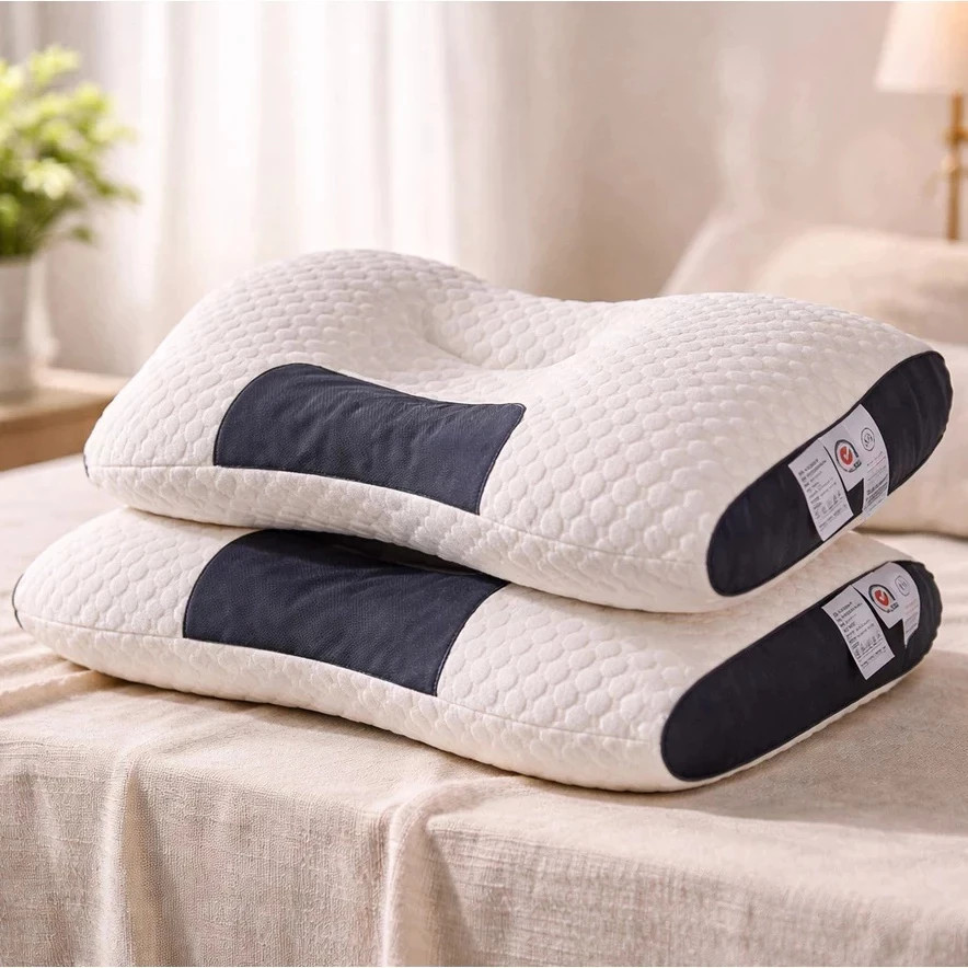 Travesseiro Cervical Ortopédico Ergonômico Memory Foam Premium