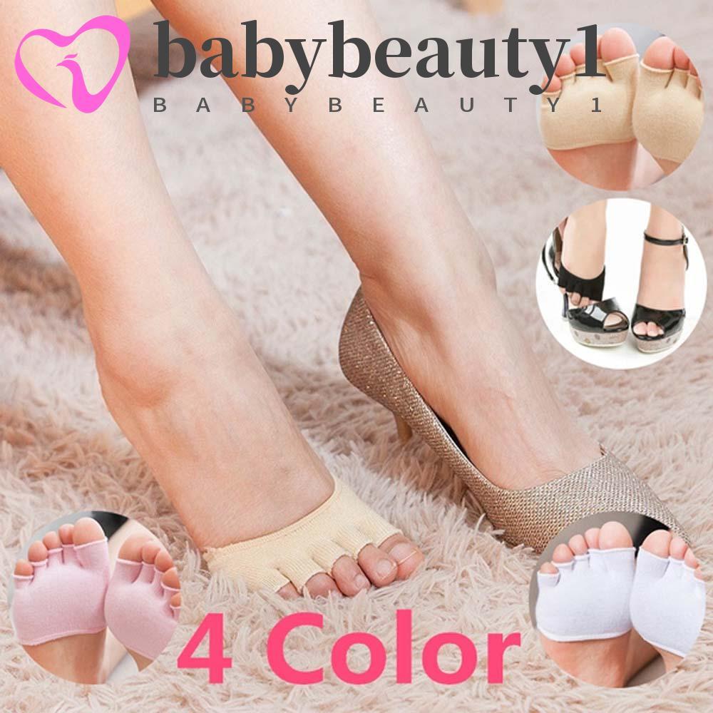 BABYBEAUTY1 Meias De Cinco Dedos Respiráveis Soft Protetores De Almofadas Ferramentas Para Cuidados Com Os Pés Capa