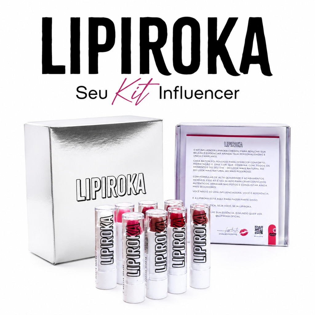 SEU KIT INFLUENCER - LIPBALM E BATOM