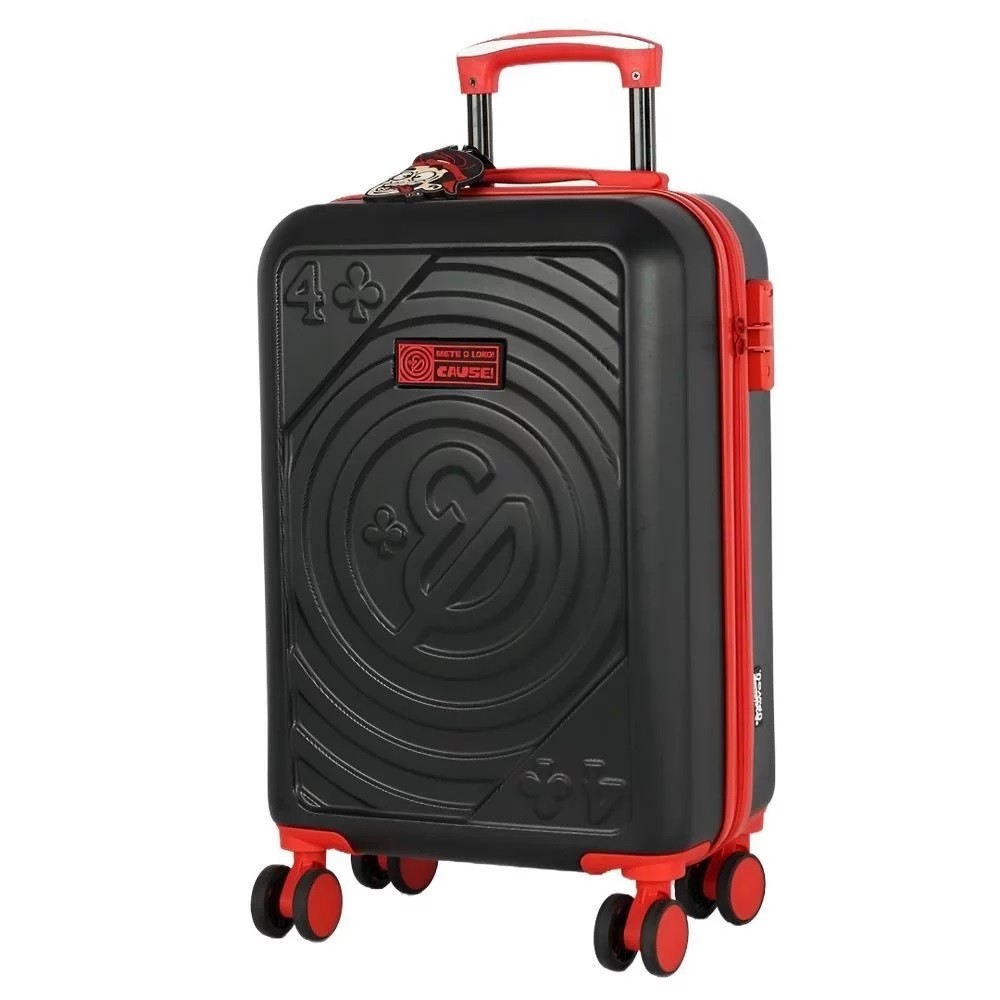 Mala De Viagem Bordo 10kg Infantil Giro 360 Enaldinho Cause